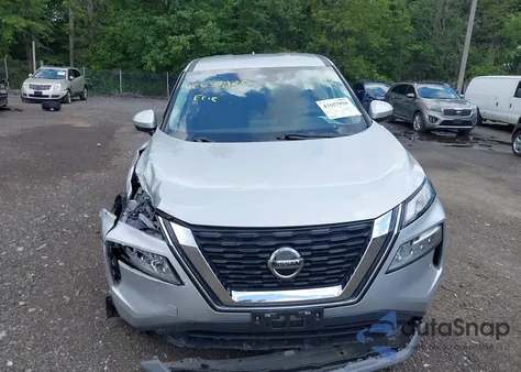 2021 Nissan Rogue Sv из США, поврежденный, VIN 5N1AT3BB8MC736504